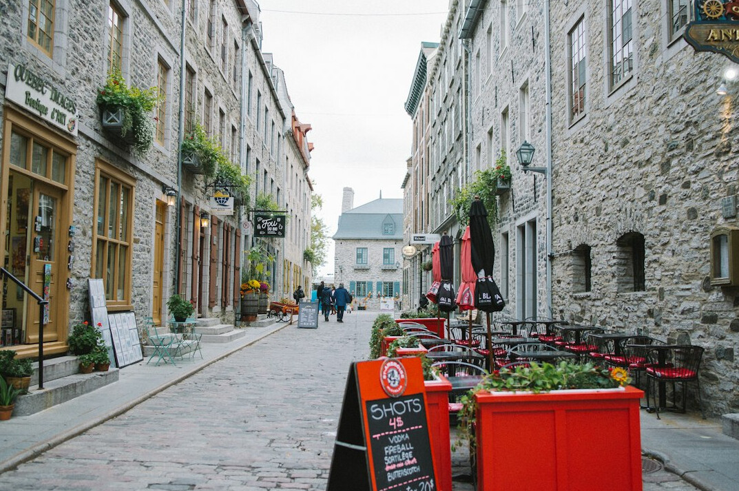 small town canada street