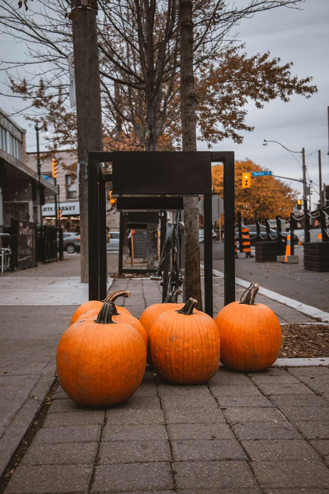 canadian city street scene